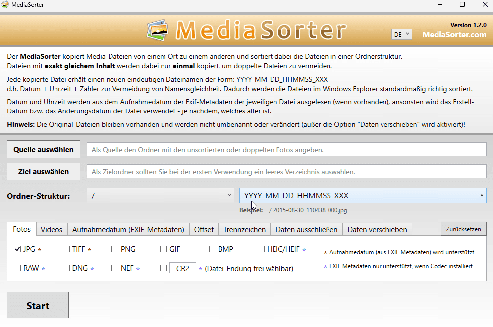 Fotos und Videos einfach und zentral an einen Ort sortieren mit MediaSorter 1 www.schadeck.eu fotos und videos einfach und zentral an einen ort sortieren mit mediasorter 2025 02 13 14 26 48 mediasorter